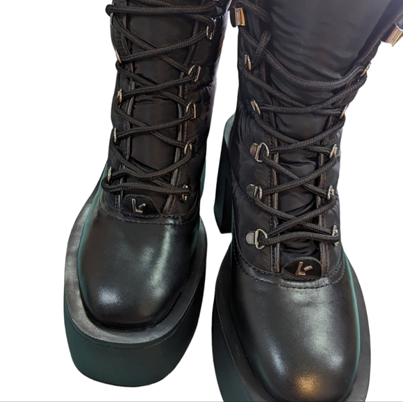 NEW...Larroude Chamonix Boot in Black ... Size 8 - Picture 3 of 12